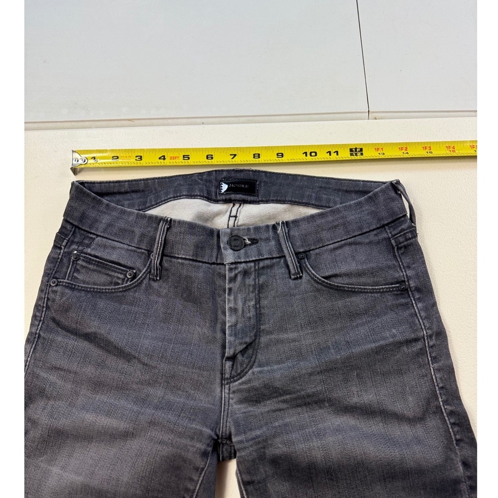 Mother The Looker Crop Jeans Women's Size 26 Gray Wash Denim Casual - Picture 8 of 8